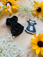 Load image into Gallery viewer, Oktoberfest Dress with Corset and Apron in Band - Embossed Sharp Clay Cutter
