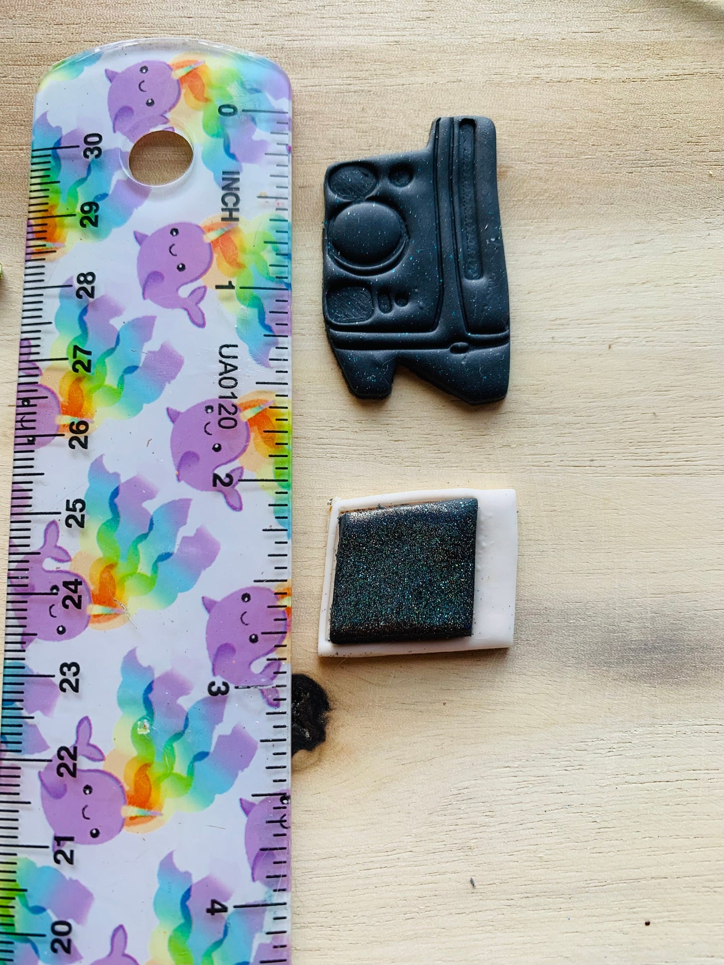 Camera with Printed Photo Set of 3 Sharp Clay Cutters