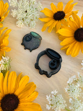 Load image into Gallery viewer, Small Cauldron - Embossed Sharp Clay Cutter
