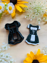 Load image into Gallery viewer, Oktoberfest Dress with Corset and Apron in Band - Embossed Sharp Clay Cutter
