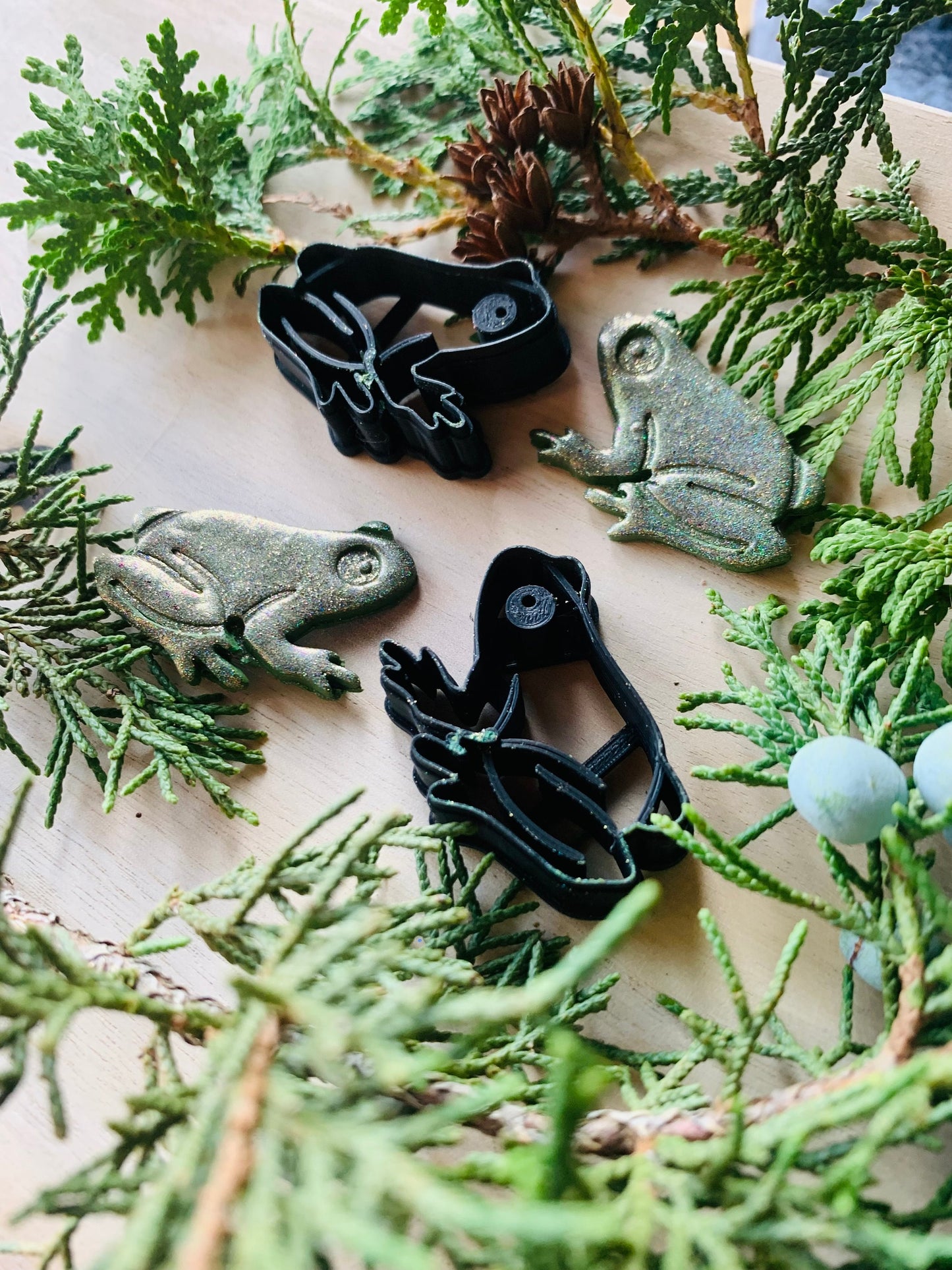 Large Cute Frog Sharp Clay Cutter