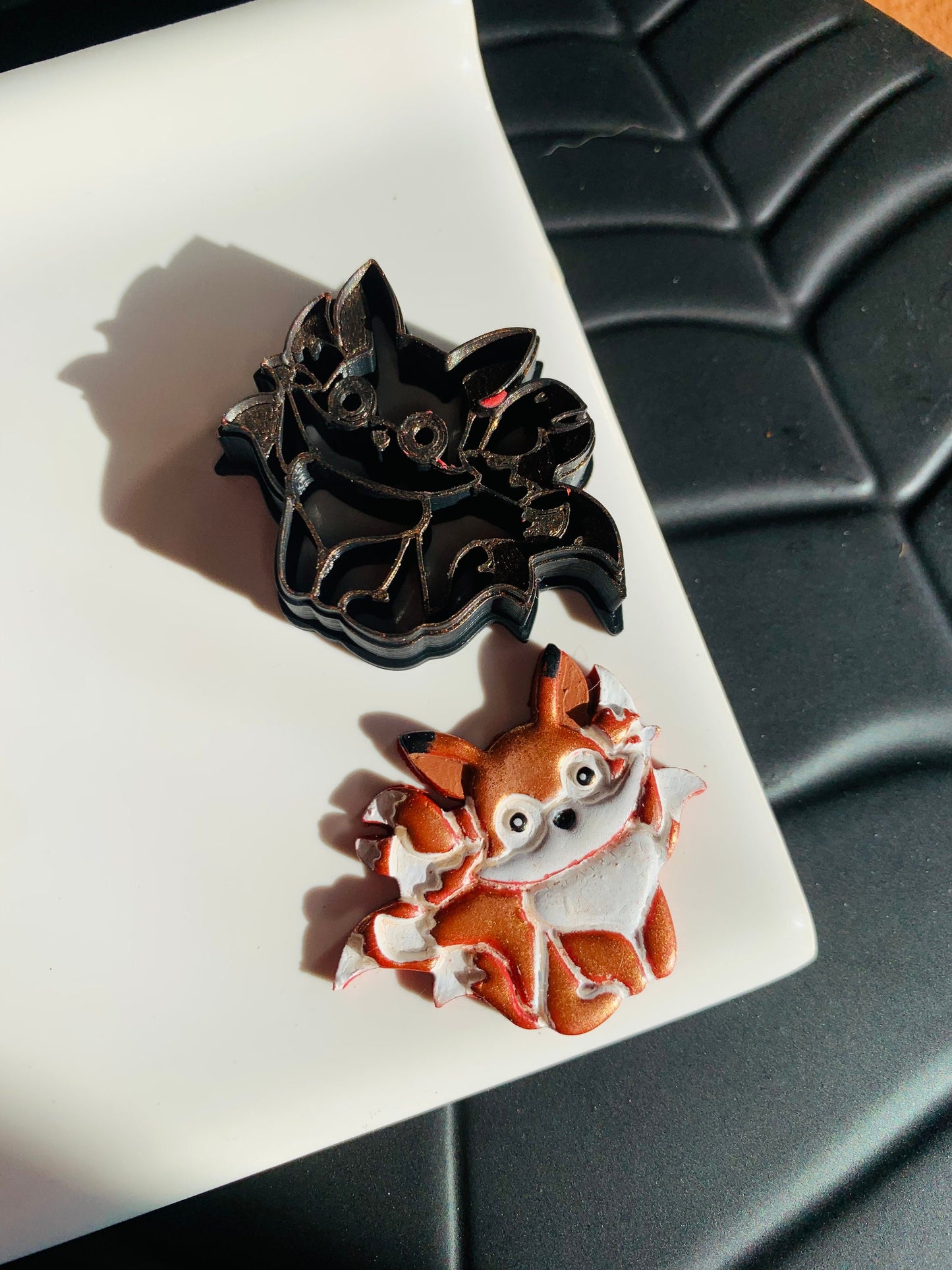 Kitsune 9 Tailed Fox Cryptid Sharp Clay Cutter