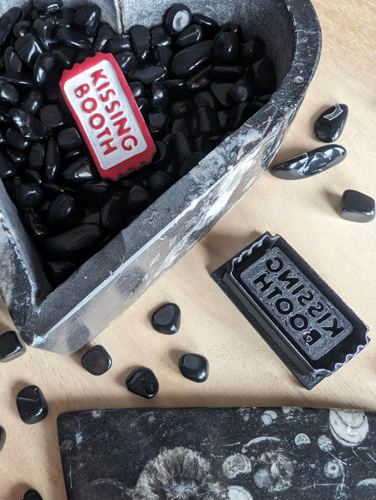 Kissing Booth Carnival Ticket Sharp Clay Cutter