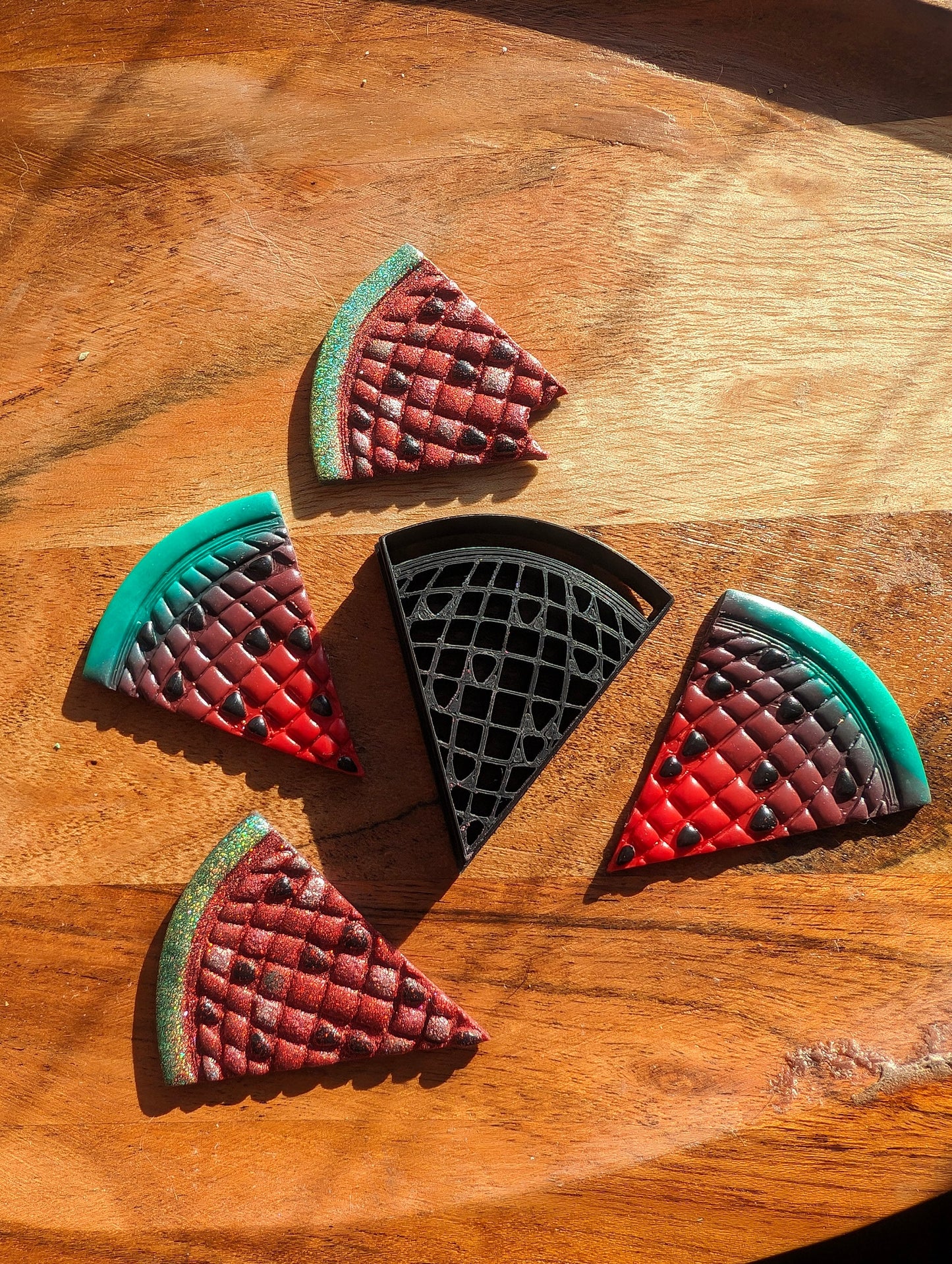 Disco Watermelon Slice Sharp Clay Cutter