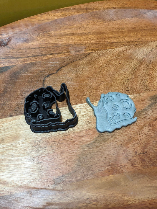 Moon Shell Snail Embossed Sharp Cutter for Clay Earrings