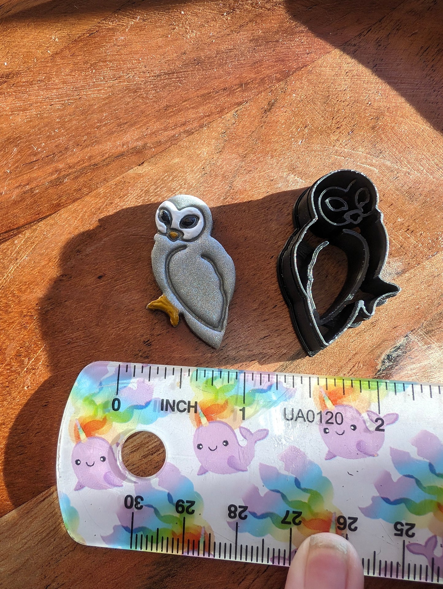 Owl Perched Sharp Clay Cutter