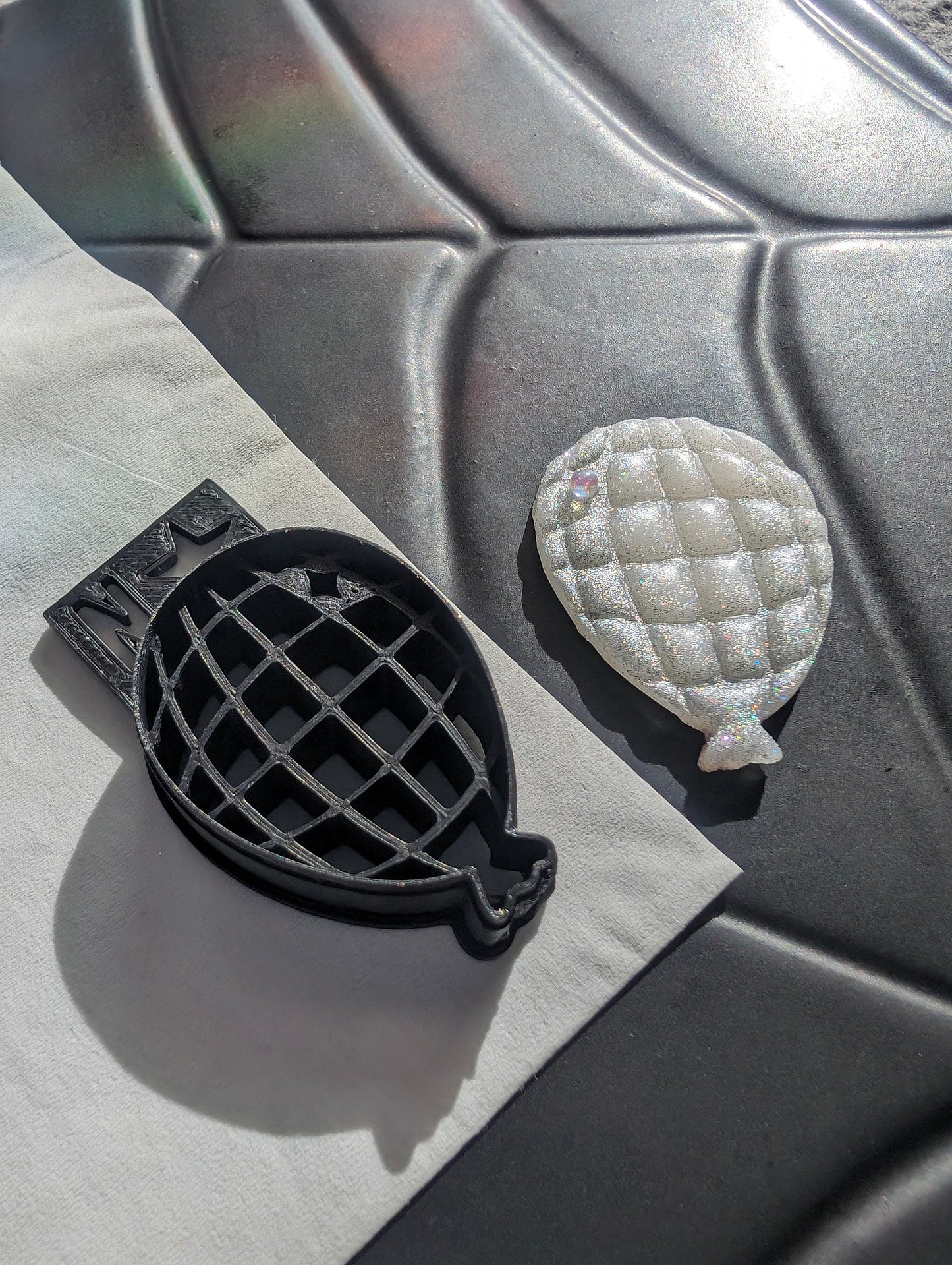Disco Ball Style Balloon Sharp Clay Cutter