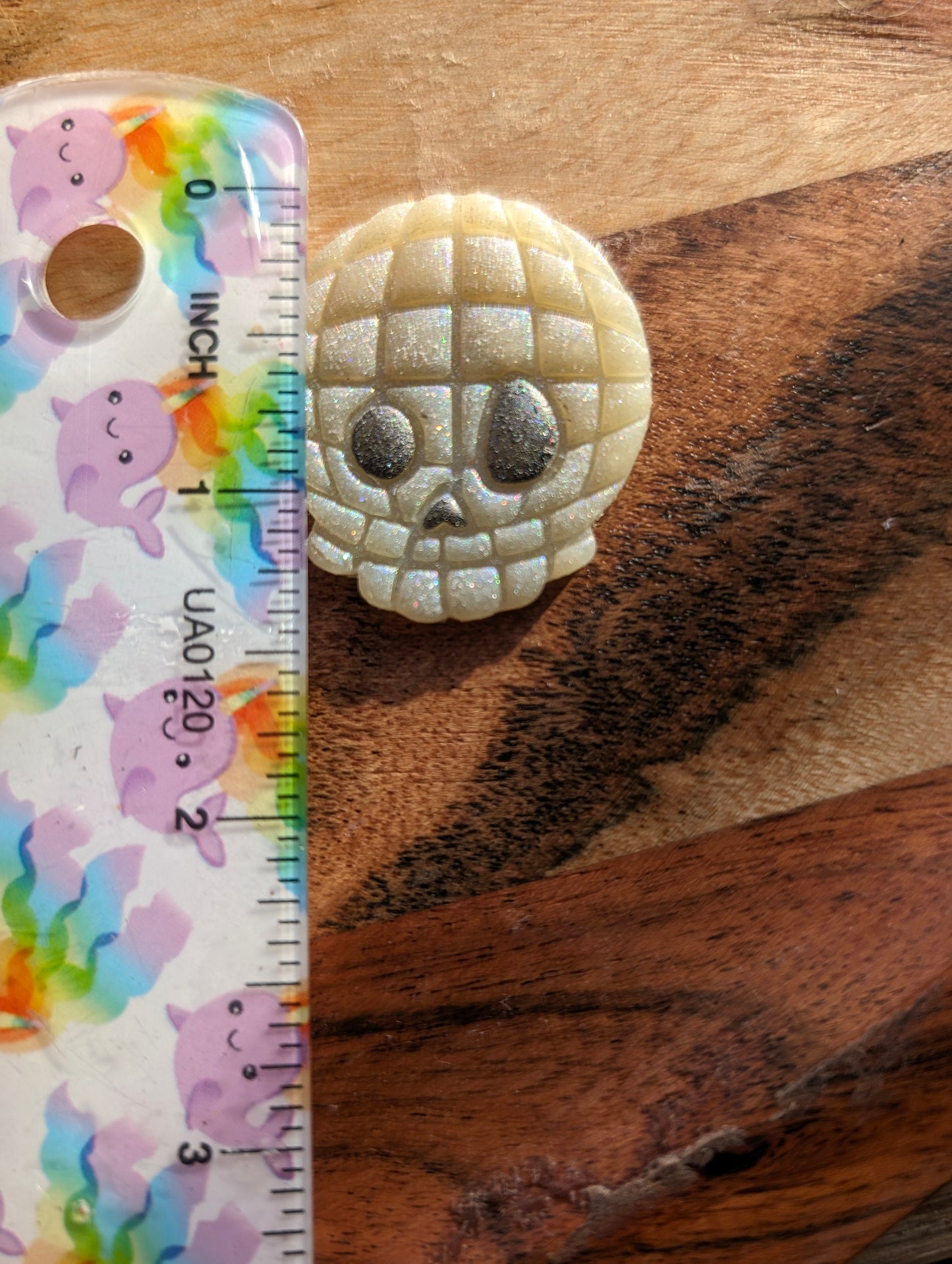 Disco Ball Chibi Skull Sharp Clay Cutter