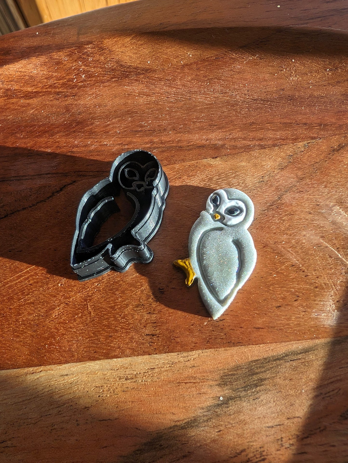 Owl Perched Sharp Clay Cutter