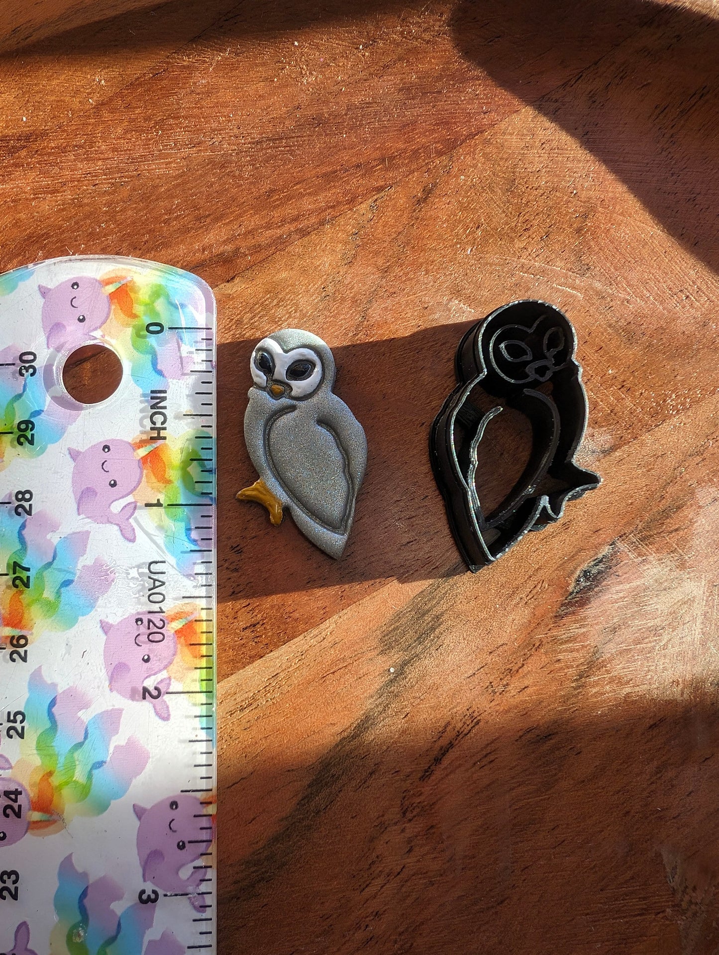 Owl Perched Sharp Clay Cutter