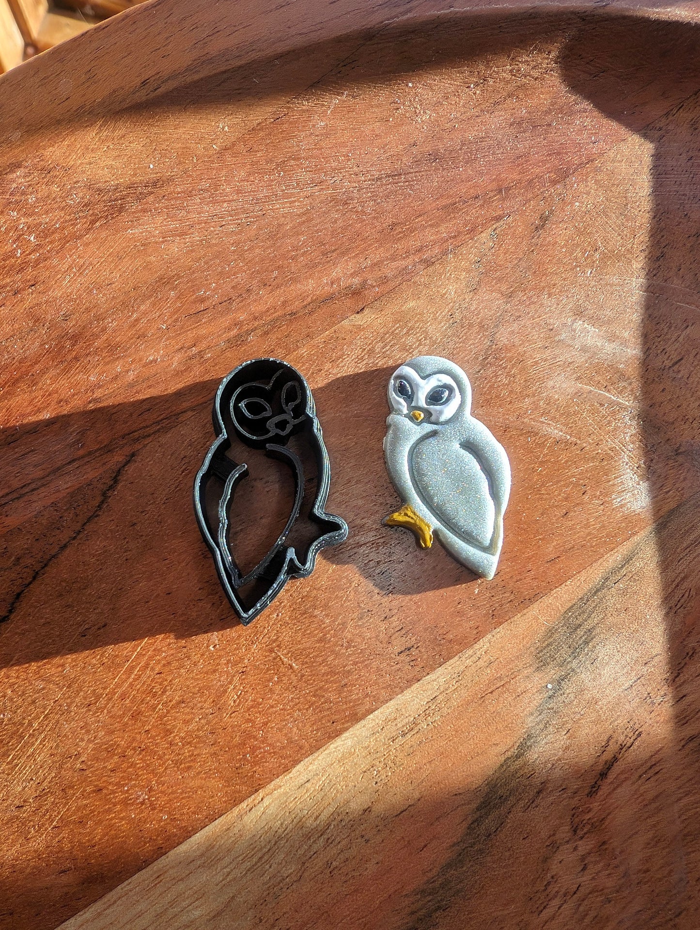 Owl Perched Sharp Clay Cutter